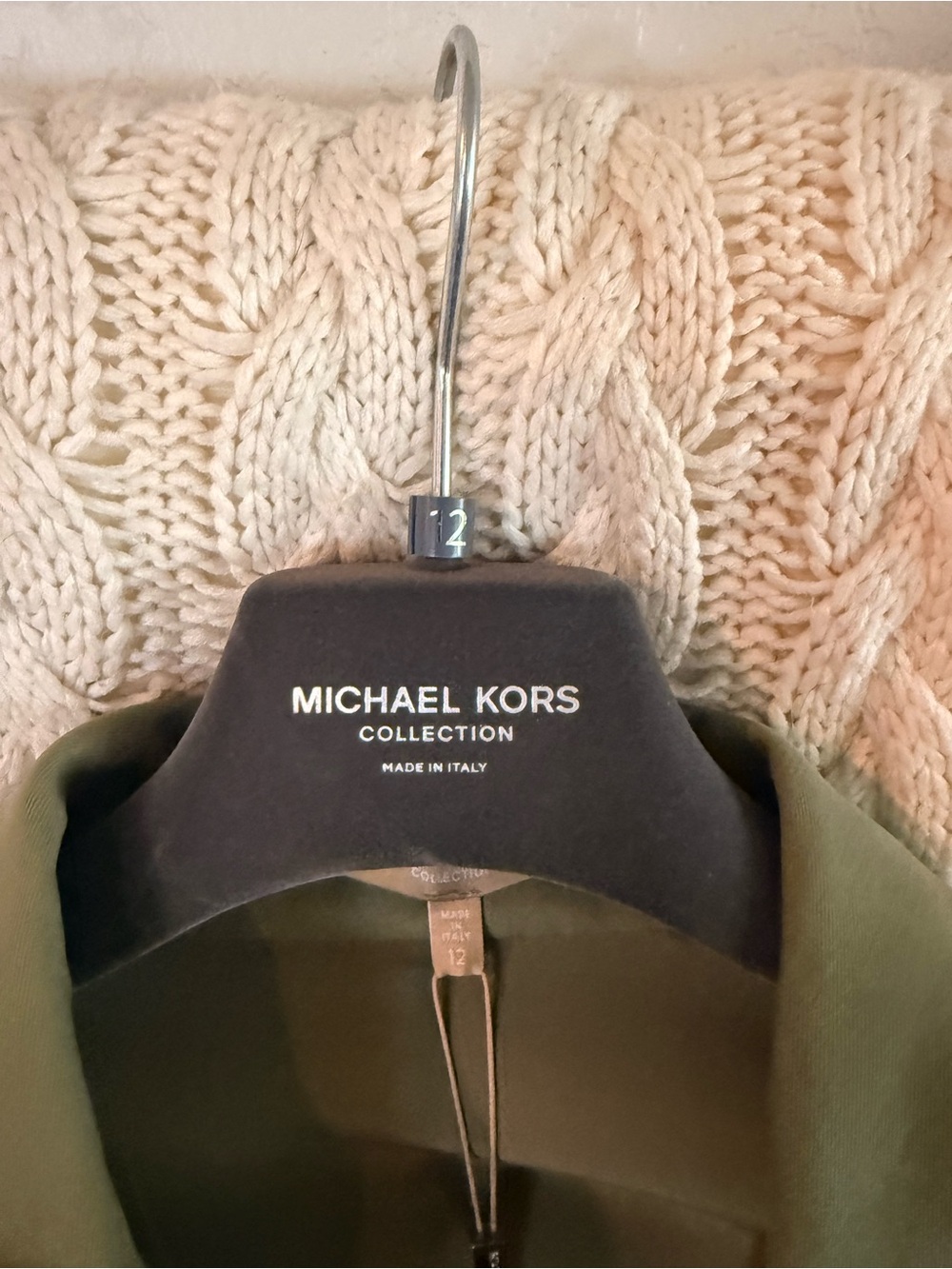 Michael Kors Collection Olive Green Tailored Blazer